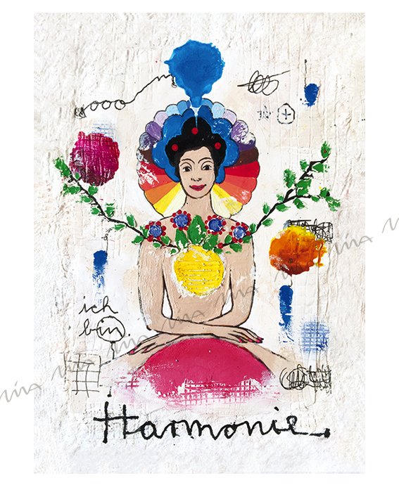 Harmonie Postkarte